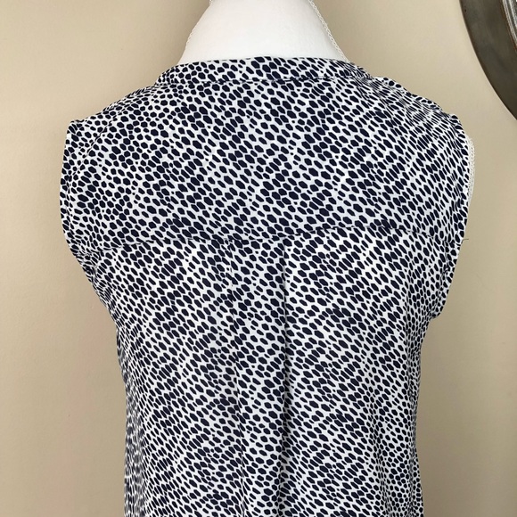 H&M Pattern Sleeveless Blouse, Size: 8 - Picture 6 of 7